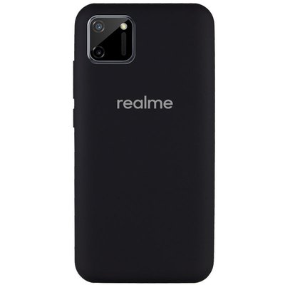 Чохол Silicone Cover Full Protective (AA) для Realme C11 Чорний / Black (151895) 151895 фото