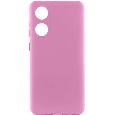 Чохол Silicone Cover Lakshmi Full Camera (A) для Oppo A78 4G Рожевий / Pink (263319) 263319 фото