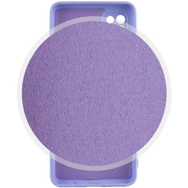 Чохол Silicone Cover Lakshmi Full Camera (A) для Samsung Galaxy A31 Бузковий / Dasheen (212358) 212358 фото