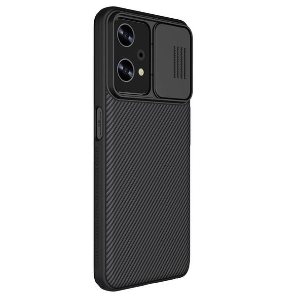 Карбонова накладка Nillkin Camshield (зі шторкою для камери) для OnePlus Nord 2T 5G Чорний / Black (217984) 217984 фото