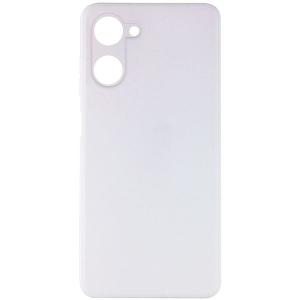 Силіконовий чохол Candy Full Camera для Realme C33 Білий / White (260962) 260962 фото