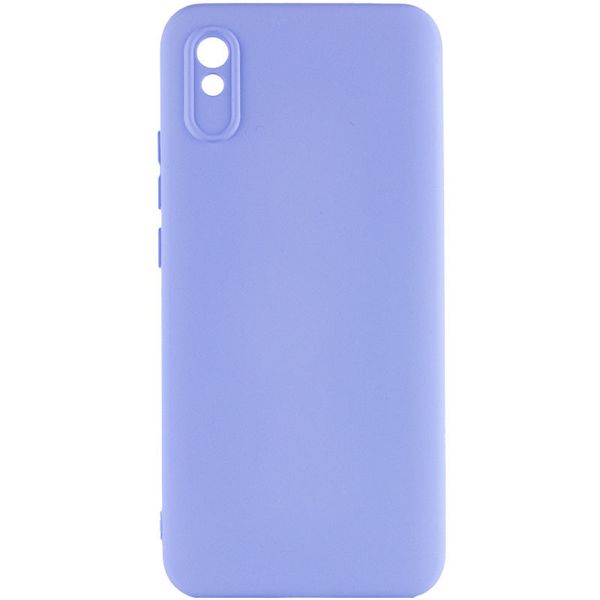 Чохол Silicone Cover Lakshmi Full Camera (AAA) для Xiaomi Redmi 9A Бузковий / Dasheen (264049) 264049 фото