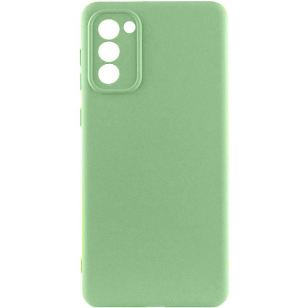 Чохол Silicone Cover Lakshmi Full Camera (AAA) для Samsung Galaxy S20 FE М'ятний / Mint (263894) 263894 фото